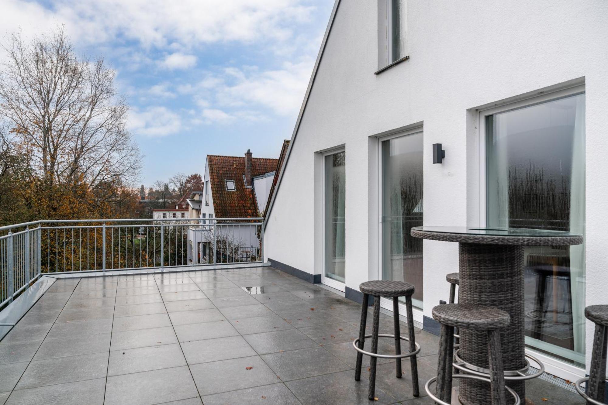 Penthouse Am Marschweg Apartment Oldenburg Exterior photo